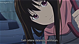 anime" yang tertaberak mobil😯