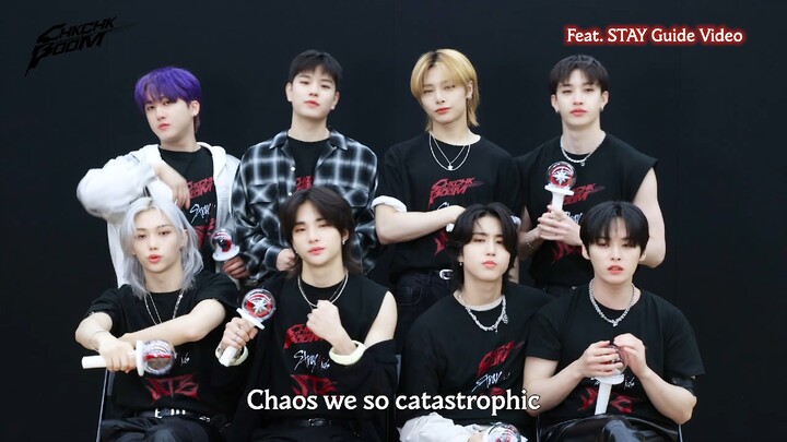 Straykids最新回归曲Chk Chk Boom 应援法公开
