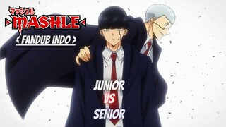 (FANDUB INDO) MASHLE : MAGIC AND MUSCLES - DUEL JUNIOR vs SENIOR