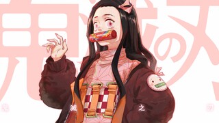 【iPad Pro 绘画-东东】鬼灭之刃-彩虹豆子