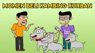 Momen Memilih Kambing Kurban