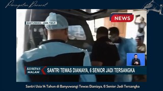 Santri dianiaya senior, jadi tersangka