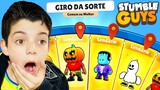 GIRO DA SORTE no STUMBLE GUYS CONSEGUI AS MELHORES SKINS - Piero Start Games