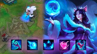 Ahri Visual Update ASU Splash & Skills - League of Legends