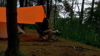 Solo Camping | Buat Api Unggun Dan Bakar Ayam