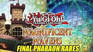 Final Pharaoh Rares For Yu-Gi-Oh! Magnificent Mavens