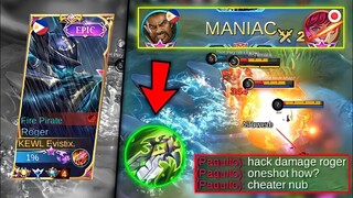 WHEN TOP 1 GLOBAL ROGER TRY BROKEN BLADE OF DESPAIR BUILD 🔥| (MUST WATCH) | MLBB