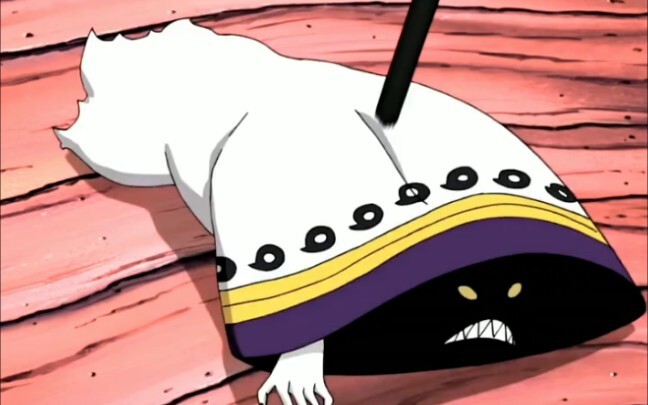 When I watched Naruto in Mandarin again, I always took this as a "Don't laugh" challenge
