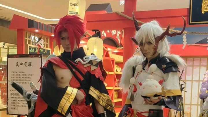 Onmyoji x Watsons - Shikigami Pop-up في Century Link Plaza، شنغهاي