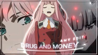 Drugs and Money | Darling in the Franxx edit | Alight Motion