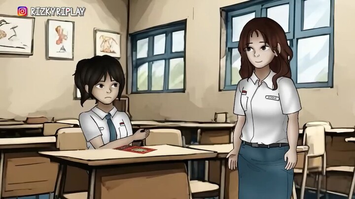 Tikung Beasiswa miskin KIP buat Foya2, yg miskin beneran merana #ANIMASIDRAMA Animasi Sekolah