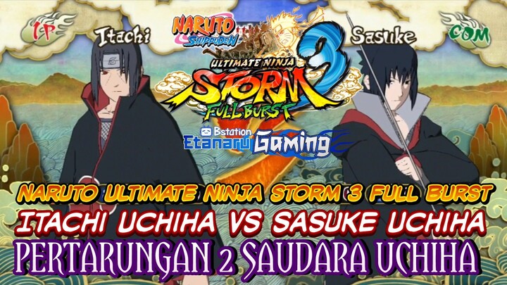 PERTARUNGAN 2 SAUDARA UCHIHA - Itachi Uchiha VS Sasuke Uchiha 🔥