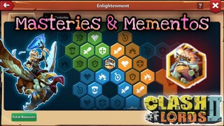 MEMENTOS & MASTERIES | Clash of Lords 2 Indonesia