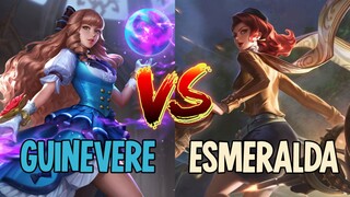 GUINEVERE VS ESMERALDA | PERTARUNGAN CEWE EXP LANE‼️