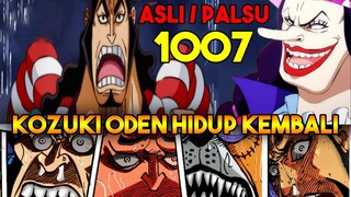 SPOILER OP 1007 !!? KEMBALINYA LEGENDA KOZUKI ODEN , ASLI ATAU PALSU ? - TEORI ONE PIECE TERBARU