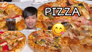 [ MrrDaro KH ]MUKBANG EATING PIZZA & COLA | Pizza Eating Show