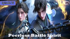 Peerless Battle Spirit Episode 76 Subtitle Indonesia