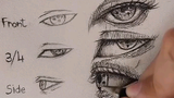 steps on how to draw anime eyes