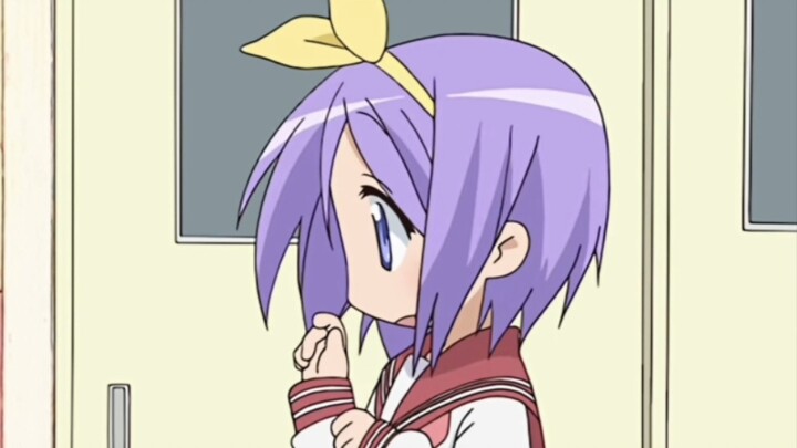 One of the cutest scenes in Lucky Star