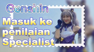 Masuk ke penilaian Specialist