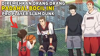 BOCAH INI MENANTANG PEMAIN BASKET DEWASA BY ONE || AWALNYA DIREMEHKAN TAPI ENDINGNYA BIKIN GEMPAR.