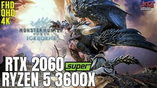 Monster Hunter World: Iceborne | Ryzen 5 3600x + RTX 2060 Super | 1080p, 1440p, 2160p benchmarks!