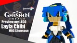 Preview my LEGO Layla Chibi from Genshin Impact | Somchai Ud