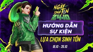 Mách bạn cách chơi Lựa chọn sinh tồn để hút hồn đả nữ 🤣🤣🤣