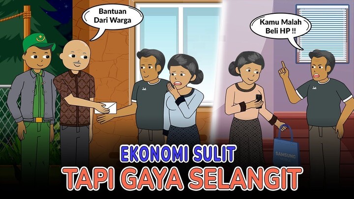 Ekonomi Sulit Tapi Gaya Selangit  Ulah Saroh Bikin Warga Kampung Kincir Geram  D