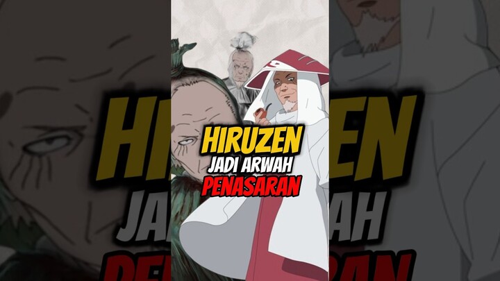 Hiruzen Jadi Arwah Gentayangan🗿 #naruto #reviewanime