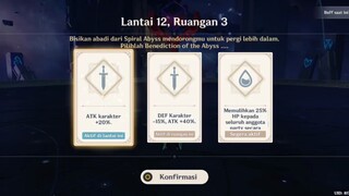 Genshin Impact - Spiral Abbys Lantai 12, Ruangan 3