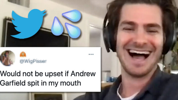 [Chinese Subtitles] Andrew Garfield Reads Fans’ Yearning Tweets