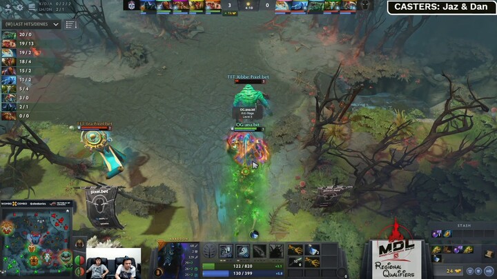 OG vs The Final Tribe Game 1 (Bo3) | MDL Disneyland Paris Major - Europe Qualifiers