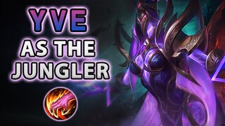 Nobody wanted to play jungler, so Yve jungler it is | Mobile Legends