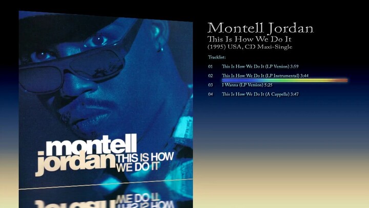 Montell Jordan (1995) This Is How We Do It [CD Maxi-Single]