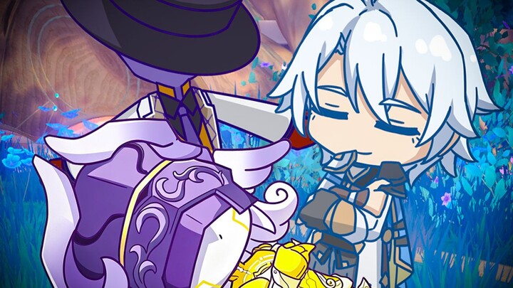 “Dewa Petir ala ayah, suka nggak? Suka nggak? Suka banget!~!!”