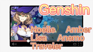 Noelle Amber Lisa Anemo Traveler