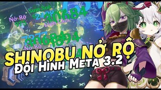 Shinobu Nở Rộ - Đội Hình Khuấy Đảo Meta Phiên Bản 3.2 Với NAHIDA - Hướng Dẫn Build  | Genshin Impact