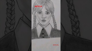 Wednesday | Netflix | Art #netflix #wednesday  #adam #shorts #jennaortega