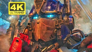 [4K] Optimus Prime VS Decepticons, adegan pertarungan ini keren banget! ! ! ! !