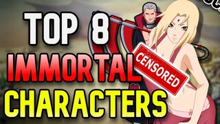 Top 8 Characters na IMMORTAL sa Naruto!🤪| Naruto Tagalog Analysis