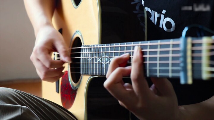 【Fingerstyle Guitar】การแสดงที่สมบูรณ์แบบของเพลง "Under the Rain All Night" ของ Jay Chou ให้ความรู้สึ