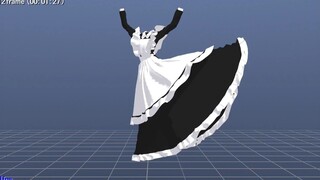 MMD服装测试+衣装配布
