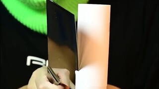 Testing the 'world's sharpest knife'