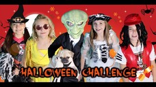 HALLOWEEN Costume $30 contest challenge Piper Rockelle, Hayden Haas, Alyvia Lind and Loren Puchalski