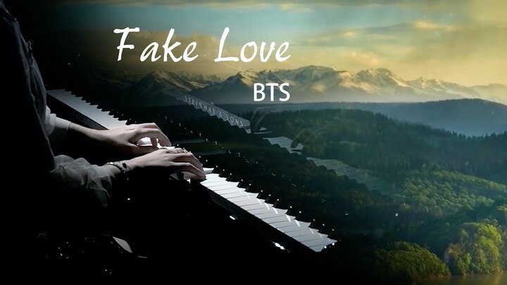 Pure Music Piano Version "Fake Love-BTS"-The world is splendid and grand, welcome home