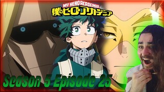 THE START OF THE WAR!? | My Hero Academia Season 5 Episode 25 Reaction