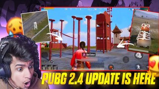 😱PUBG MOBILE 2.4 UPDATE IS HERE🔥-2.4 UPDATE NEW FEATURES & NEW ULTIMATE SET LEAKS