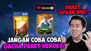 JANGAN COBA-COBA GACHA PAKET HEROES! PAKET MACAM APA INI?! FC Mobile Indonesia