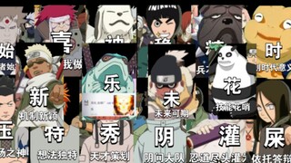 等你尝试用一个字来概括火影忍者所有策划……